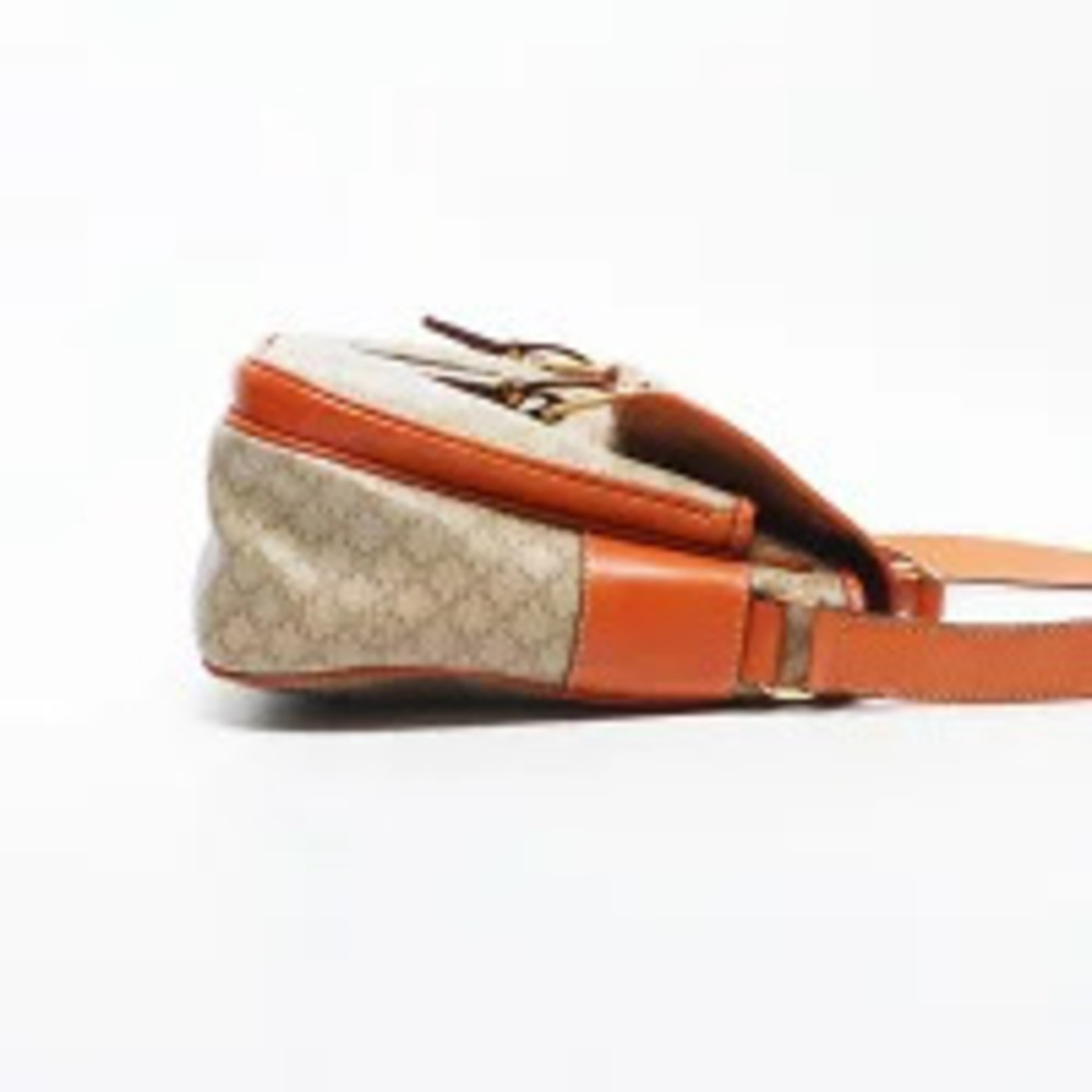 Celine Macadam Messenger Bag Shoulder Beige - Picture 5 of 13